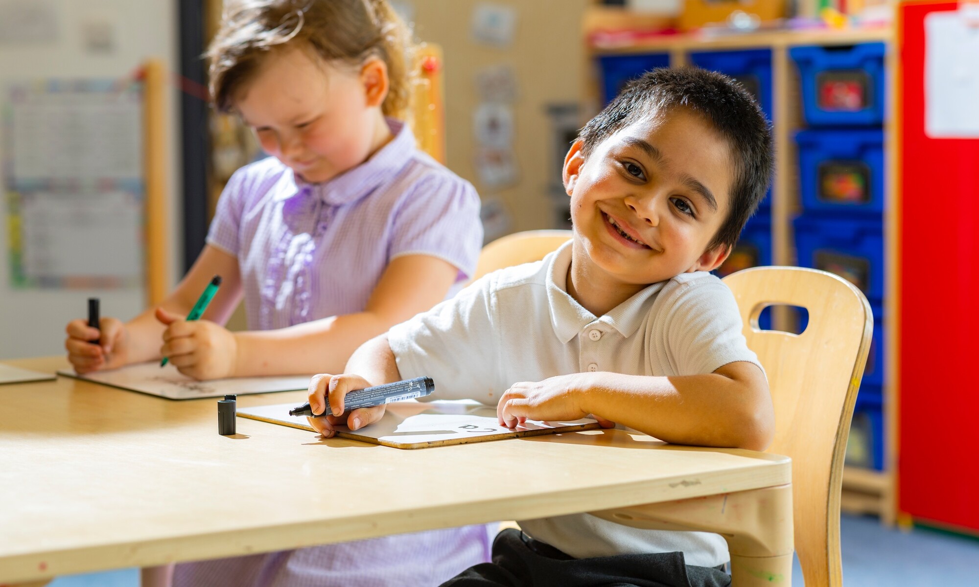 Benedict Academy Image of Pupil in the Classroom 5